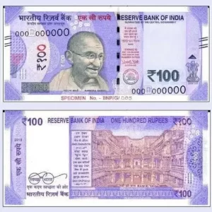 INR ₹100